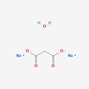 molecular formula C3H4Na2O5 B145851 Disodium Propanedioate Hydrate CAS No. 26522-85-0