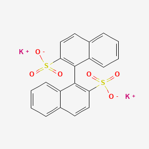 molecular formula C20H12K2O6S2 B1458519 Dipotassium (R)-1,1'-Binaphthyl-2,2'-disulfonate CAS No. 1092934-19-4