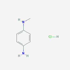 molecular formula C7H12Cl2N2 B145854 N1-Methylbenzene-1,4-diamine dihydrochloride CAS No. 5395-70-0