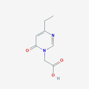 2-(4-ethyl-6-oxopyrimidin-1(6H)-yl)acetic acid
