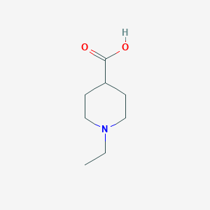 molecular formula C8H15NO2 B145860 1-Ethylpiperidine-4-carboxylic acid CAS No. 90204-94-7