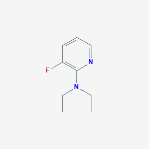 molecular formula C9H13FN2 B1458609 N,N-diethyl-3-fluoropyridin-2-amine CAS No. 1704065-07-5