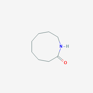 molecular formula C8H15NO B145865 2-Azacyclononanone CAS No. 935-30-8