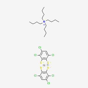 molecular formula C28H38Cl6NNiS4 B1458667 Tetrabutylammonium Bis(3,4,6-trichloro-1,2-benzenedithiolato)nickelate CAS No. 87314-12-3