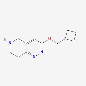 3-(Cyclobutylmethoxy)-5,6,7,8-tetrahydropyrido[4,3-c]pyridazine