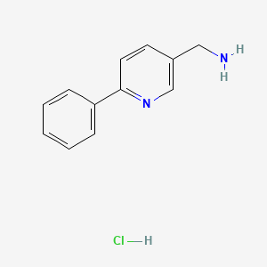 1-(6-Phenylpyridin-3-YL)methanamine hydrochloride
