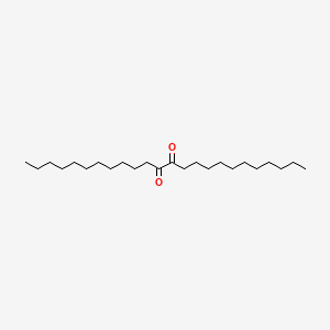 molecular formula C24H46O2 B14586797 Tetracosane-12,13-dione CAS No. 61136-78-5