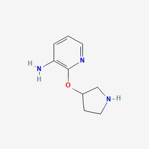 2-(Pyrrolidin-3-yloxy)pyridin-3-amine