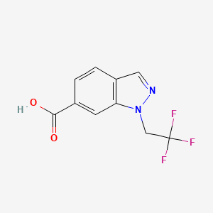 1-(2,2,2-trifluoroethyl)-1H-indazole-6-carboxylic acid