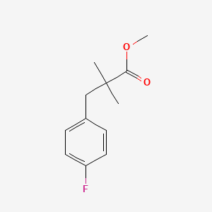 Methyl 3-(4-fluorophenyl)-2,2-dimethylpropanoate