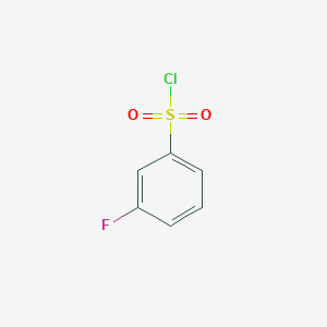 molecular formula C6H4ClFO2S B145873 3-氟苯磺酰氯 CAS No. 701-27-9