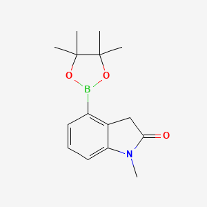 1-Methyl-4-(4,4,5,5-tetramethyl-1,3,2-dioxaborolan-2-YL)indolin-2-one