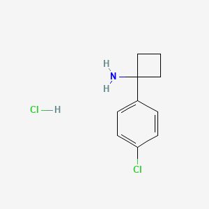 1-(4-Chlorophenyl)cyclobutanamine hydrochloride