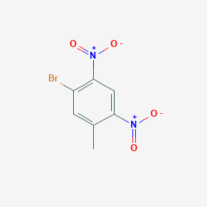 B145878 1-Bromo-5-methyl-2,4-dinitrobenzene CAS No. 136833-29-9