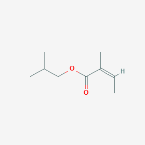 molecular formula C9H16O2 B145879 Isobutyl angelate CAS No. 7779-81-9