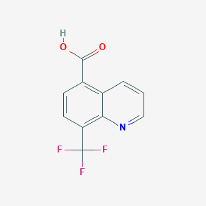 8-(Trifluoromethyl)quinoline-5-carboxylic acid