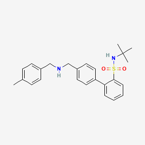 N-tert-Butyl-4'-((4-methylbenzylamino)-methyl)biphenyl-2-sulfonamide