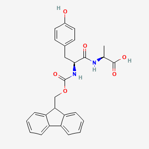 molecular formula C27H26N2O6 B1458809 Fmoc-Tyr-Ala-OH CAS No. 220886-40-8