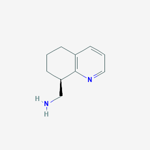 1-[(8R)-5,6,7,8-tetrahydroquinolin-8-yl]methanamine
