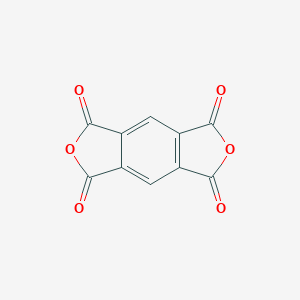 molecular formula C10H2O6<br>C6H2(C2O3)2<br>C10H2O6 B145882 Pyromellitic dianhydride CAS No. 89-32-7