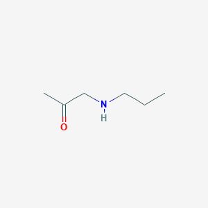 molecular formula C6H13NO B145883 1-(Propylamino)propan-2-one CAS No. 135644-36-9