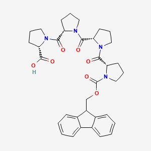 molecular formula C35H40N4O7 B1458833 Fmoc-Pro-Pro-Pro-Pro-OH CAS No. 454693-96-0