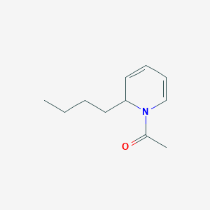 molecular formula C11H17NO B14588455 Pyridine, 1-acetyl-2-butyl-1,2-dihydro- CAS No. 61340-79-2