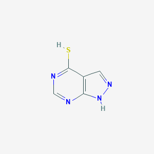 molecular formula C5H4N4S B145886 Tisopurine CAS No. 5334-23-6