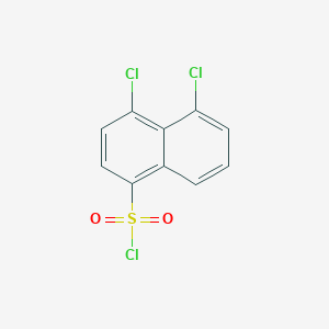 molecular formula C10H5Cl3O2S B1458869 4,5-Dichloronaphthalene-1-sulfonyl chloride CAS No. 1384429-86-0