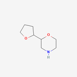 B1458892 2-(Oxolan-2-yl)morpholine CAS No. 1384427-35-3