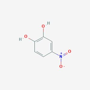 molecular formula C6H5NO4 B145892 4-Nitrocatechol CAS No. 3316-09-4