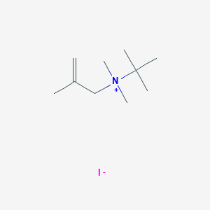 molecular formula C10H22IN B14589640 N-tert-Butyl-N,N,2-trimethylprop-2-en-1-aminium iodide CAS No. 61307-99-1