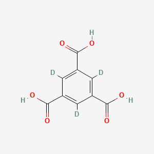 molecular formula C9H6O6 B1458972 Benzene-1,3,5-tricarboxylic acid-d3 
