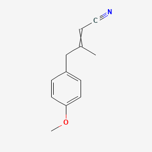 4-(4-Methoxyphenyl)-3-methylbut-2-enenitrile