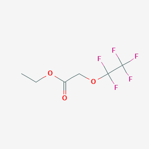 Pentafluoroethyloxy-acetic acid ethyl ester