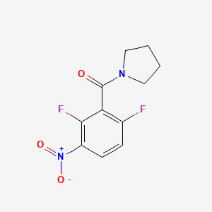 1-(2,6-Difluoro-3-nitrobenzoyl)pyrrolidine