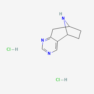 4,6,12-Triazatricyclo[7.2.1.0]dodeca-2(7),3,5-triene dihydrochloride