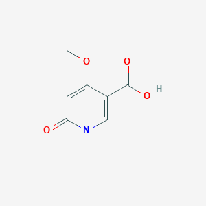 4-Methoxy-1-methyl-6-oxo-1,6-dihydropyridine-3-carboxylic acid
