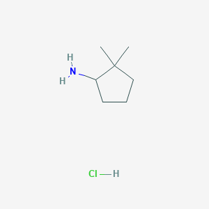 2,2-Dimethylcyclopentan-1-amine hydrochloride