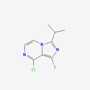 8-Chloro-1-iodo-3-isopropylimidazo[1,5-a]pyrazine