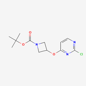 Tert-butyl 3-(2-chloropyrimidin-4-yloxy)azetidine-1-carboxylate