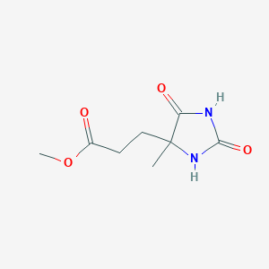 Methyl 3-(4-Methyl-2,5-dioxo-4-imidazolidinyl)propanoate