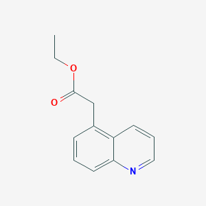 Ethyl 2-(quinolin-5-yl)acetate
