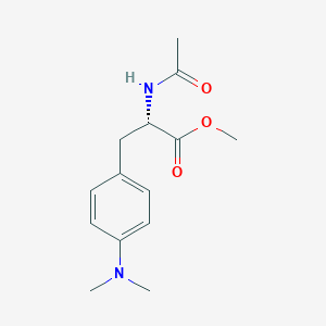 molecular formula C14H20N2O3 B1459085 methyl (2S)-3-[4-(dimethylamino)phenyl]-2-acetamidopropanoate CAS No. 119712-07-1