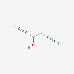 molecular formula C6H6O B14590954 Hexa-1,5-diyn-3-ol CAS No. 61208-13-7