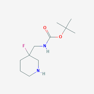 3-(N-Boc-aminomethyl)-3-fluoropiperidine