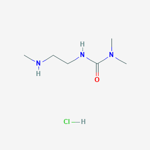1,1-Dimethyl-3-[2-(methylamino)ethyl]urea hydrochloride