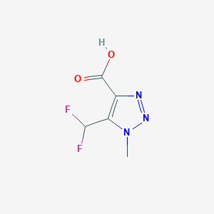 5-(difluoromethyl)-1-methyl-1H-1,2,3-triazole-4-carboxylic acid