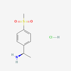(R)-1-(4-(Methylsulfonyl)phenyl)ethanamine hydrochloride