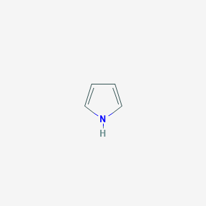 molecular formula C4H5N B145914 吡咯 CAS No. 109-97-7